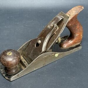 Antique Stanley L Bailey No 4 Plane Early Wood Working Patient Dec 24th 1867